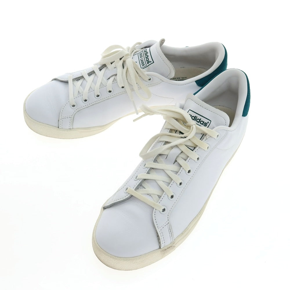 【中古】アディダス adidas ROD LAVER VIN レザー スニーカー ホワイト【 サイズ26.5 】【 状態ランクB 】【 メンズ 】 [APD]