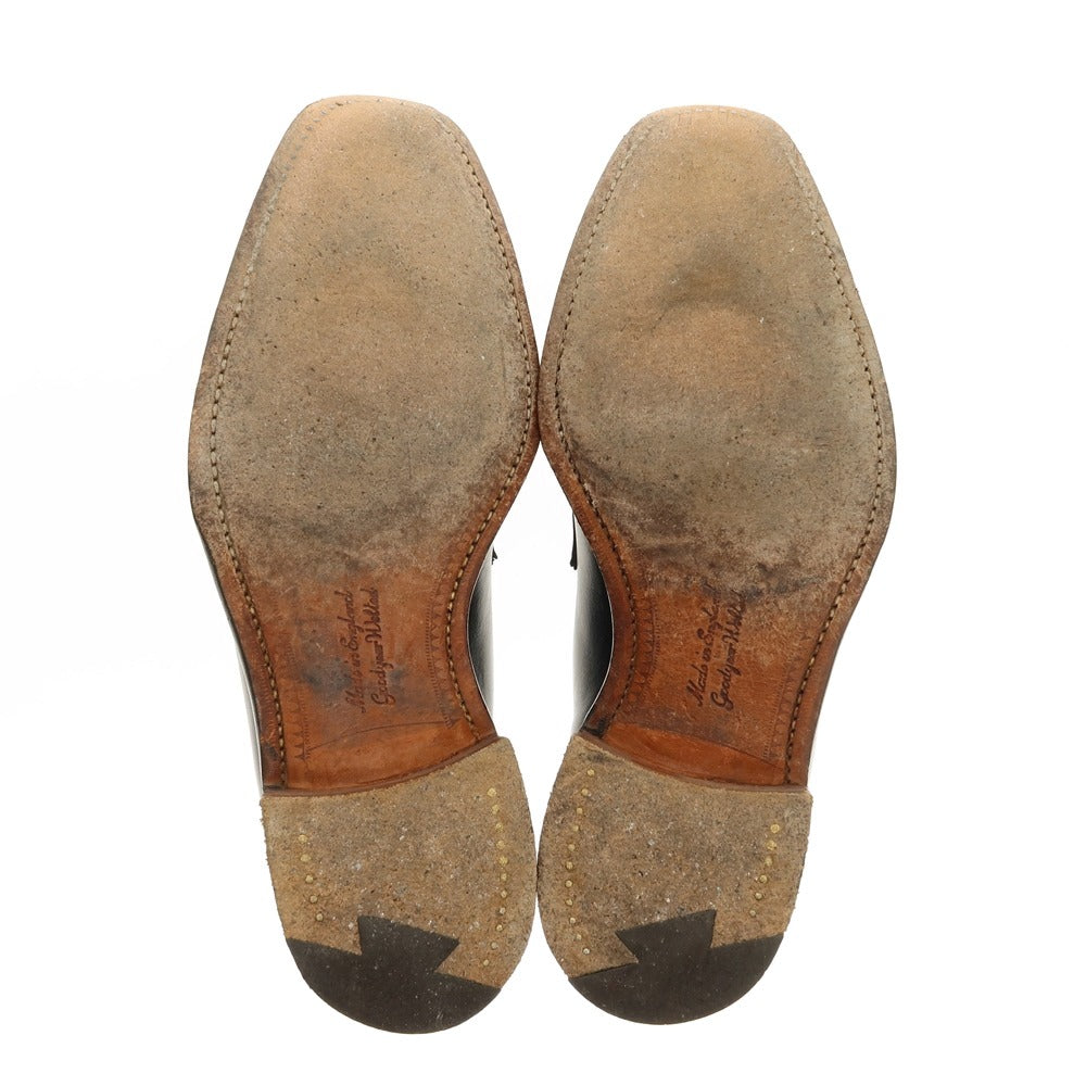 【中古】チーニー CHEANEY カーフ レザー コインローファー ブラック【サイズ6】【 状態ランクC 】【 メンズ 】