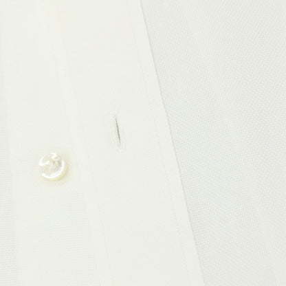 【中古】ルイジ ボレッリ Luigi Borrelli コットン ボタンダウン ドレスシャツ ホワイト【サイズ38】【 状態ランクB 】【 メンズ 】