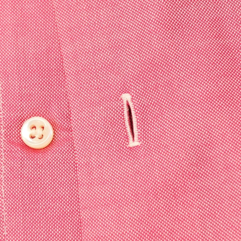 【中古】ギローバー GUY ROVER コットン セミワイドカラー カジュアルシャツ レッド【サイズ38】【 状態ランクC 】【 メンズ 】