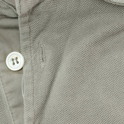 【中古】フェデーリ FEDELI コットン 鹿の子 半袖ポロシャツ グレージュ【サイズ48】【 状態ランクB 】【 メンズ 】