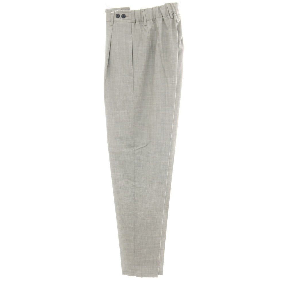 【SALE30%OFF/返品不可】【中古】エキパージュ Equipage PLEA18 ウール イージースラックスパンツ ライトグレー【 サイズ44 】【 状態ランクA 】【 メンズ 】