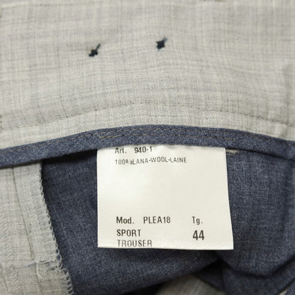 【SALE30%OFF/返品不可】【中古】エキパージュ Equipage PLEA18 ウール イージースラックスパンツ ライトグレー【 サイズ44 】【 状態ランクA 】【 メンズ 】