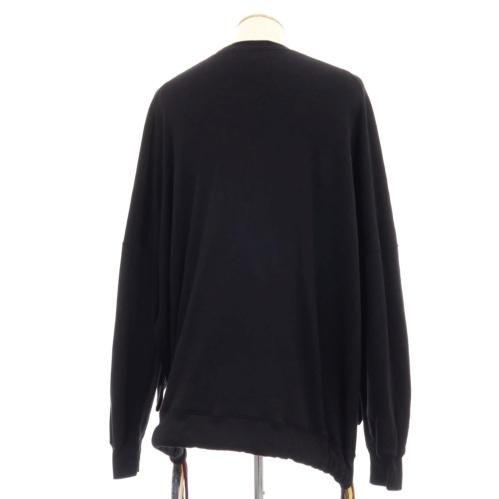 【中古】アンブッシュ AMBUSH コットン クルーネック スウェット ブラック【サイズXS】【 状態ランクB 】【 メンズ 】[BPD]