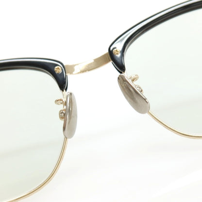 【SALE10%OFF/返品不可】【中古】ノチノオプティカル NOCHINO OPTICAL YUGEN サーモントブロー サングラス ブラック【 サイズ51/20/145 】【 状態ランクB 】【 メンズ 】