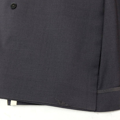 【中古】アディダス adidas ×KITH ウール ポリエステルポリウレタン ダブル6B カジュアルジャケット グレー【サイズJP M】【 状態ランクB 】【 メンズ 】