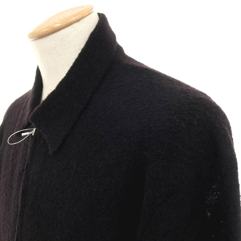 【中古】ポスト アーカイブ ファクション POST ARCHIVE FACTION ウール混 ニット ブークレージップシャツ ブラック【サイズS】【 状態ランクA 】【 メンズ 】