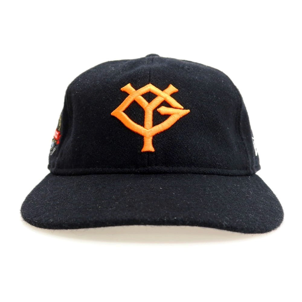 【中古】キス KITH × NEW ERA × 読売ジャイアンツ ベースボールキャップ 帽子 ブラックxオレンジ【 状態ランクA 】【 メンズ 】