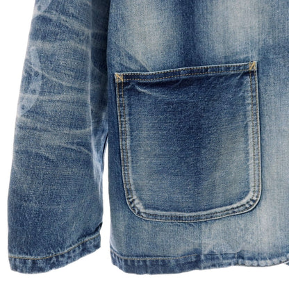 【中古】ユニフォームエクスペリメント uniform experiment × GROWTHRING &amp; SUPPLY 2026年春夏 デニムジャケット ブルー【サイズ3】【 状態ランクA 】【 メンズ 】