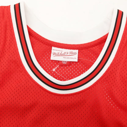 【中古】ミッチェルアンドネス Mitchell＆Ness シカゴブルズ マイケルジョーダン 1985/86年 ゲームウェア ユニフォーム レッド【サイズ44】【 状態ランクA 】【 メンズ 】