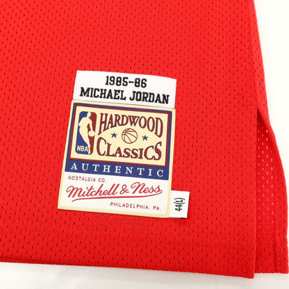 【中古】ミッチェルアンドネス Mitchell＆Ness シカゴブルズ マイケルジョーダン 1985/86年 ゲームウェア ユニフォーム レッド【サイズ44】【 状態ランクA 】【 メンズ 】