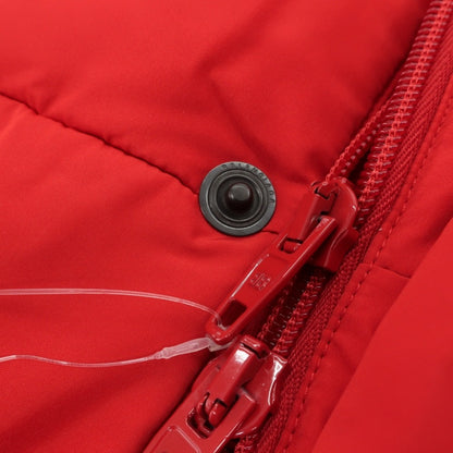 【中古】【未使用】バレンシアガ BALENCIAGA ポリエステルレーヨン オーバーサイズ 中綿ブルゾン レッド【サイズ48】【 状態ランクS 】【 メンズ 】