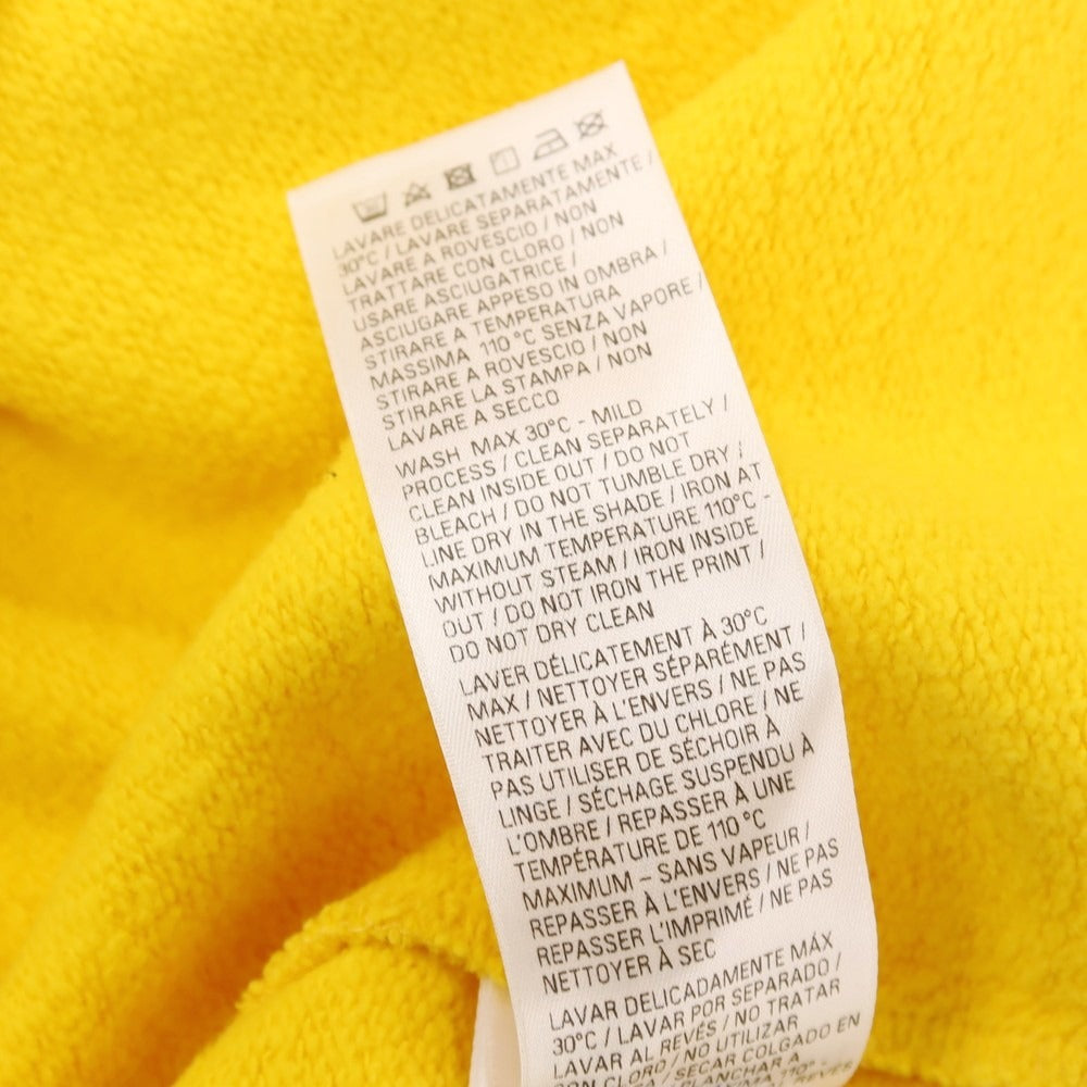 【中古】バレンシアガ BALENCIAGA Scholl コットン プルオーバー パーカー イエロー【サイズS】【 状態ランクA 】【 メンズ 】