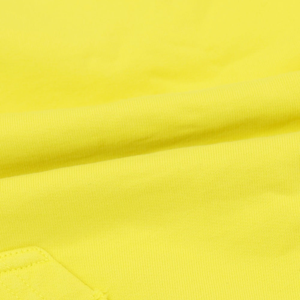 【中古】バレンシアガ BALENCIAGA ダメージ加工 コットン プルオーバー パーカー ライムイエロー【サイズ3】【 状態ランクA 】【 メンズ 】