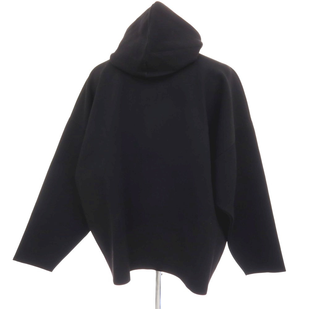 【中古】バレンシアガ BALENCIAGA GARDE-ROBE レーヨンポリエステルナイロンポリウレタン パーカー ブラック【 サイズM 】【 状態ランクB 】【 メンズ 】 [APD]