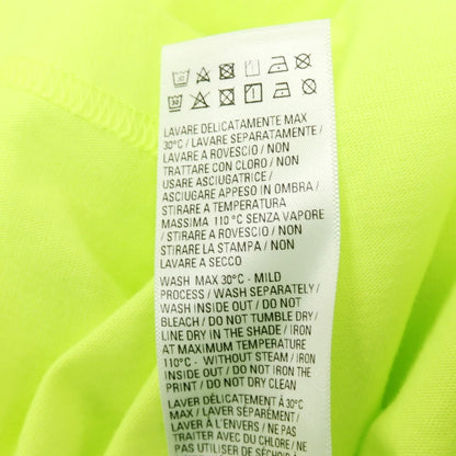 【中古】バレンシアガ BALENCIAGA World Food Programme コットン クルーネック 半袖Ｔシャツ ネオンライム【サイズS】【 状態ランクA 】【 メンズ 】