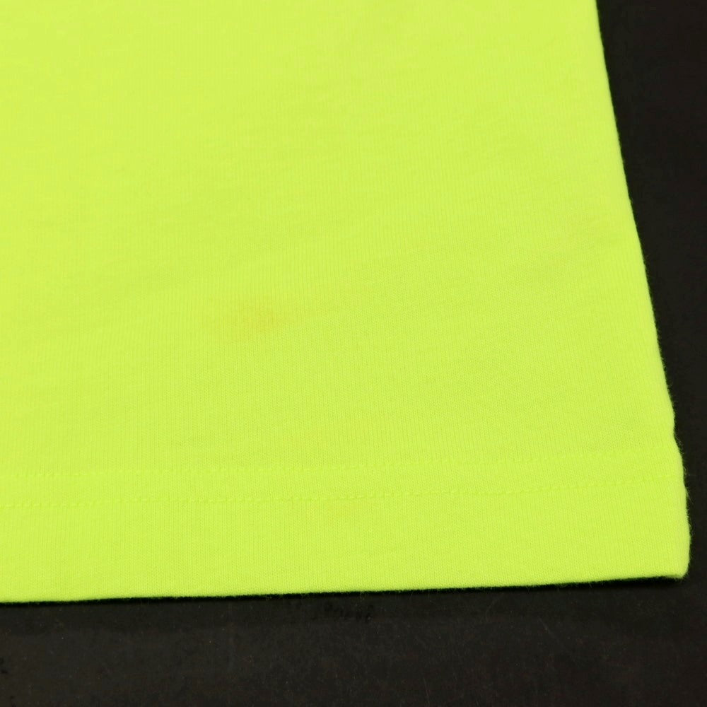 【中古】バレンシアガ BALENCIAGA World Food Programme コットン クルーネック 半袖Ｔシャツ ネオンライム【サイズS】【 状態ランクA 】【 メンズ 】