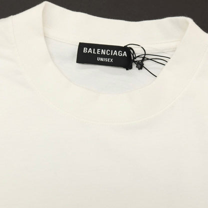 【中古】バレンシアガ BALENCIAGA World Food Programme コットン クルーネック 半袖Ｔシャツ ホワイト【サイズXS】【 状態ランクA 】【 メンズ 】