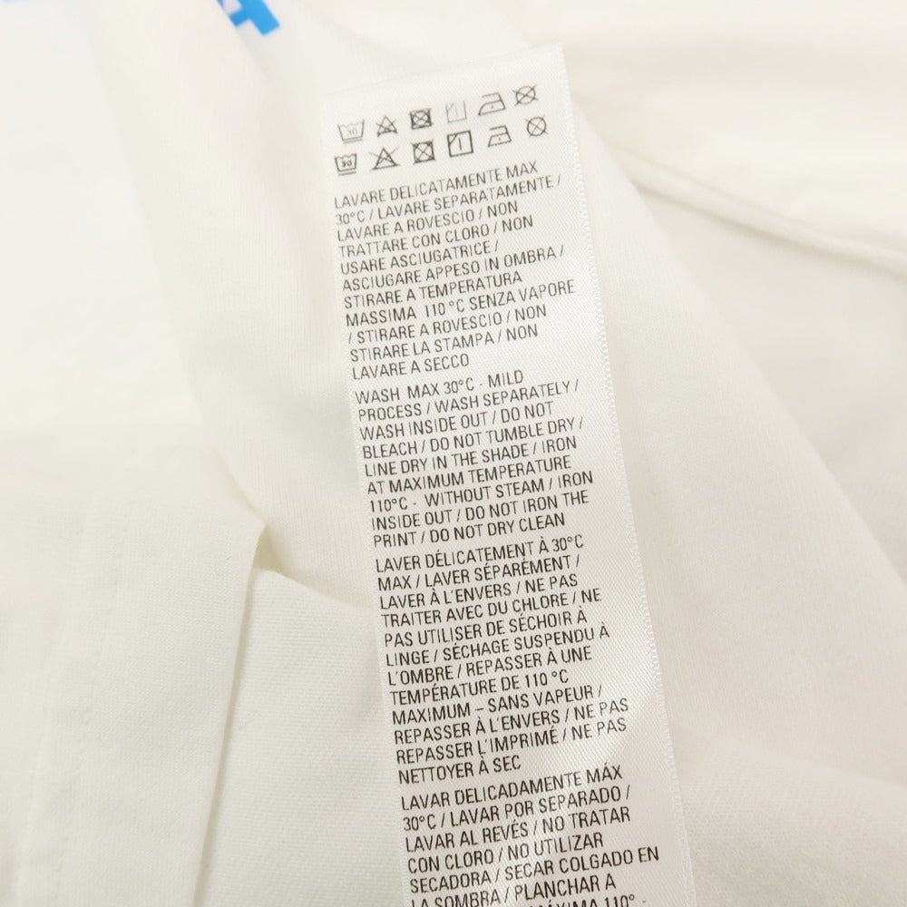 【中古】バレンシアガ BALENCIAGA World Food Programme コットン クルーネック 半袖Ｔシャツ ホワイト【サイズXS】【 状態ランクA 】【 メンズ 】