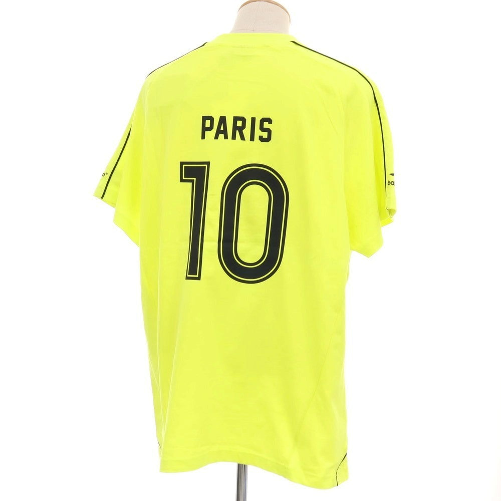 【中古】バレンシアガ BALENCIAGA コットン クルーネック 半袖Ｔシャツ ネオンイエロー【サイズ1】【 状態ランクA 】【 メンズ 】[CPD]