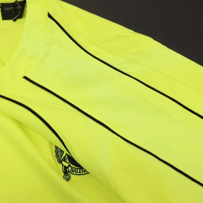 【中古】バレンシアガ BALENCIAGA コットン クルーネック 半袖Ｔシャツ ネオンイエロー【サイズ1】【 状態ランクA 】【 メンズ 】