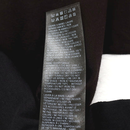 【中古】バレンシアガ BALENCIAGA ダメージ加工 コットン CD 半袖Ｔシャツ ブラック【サイズS】【 状態ランクA 】【 メンズ 】