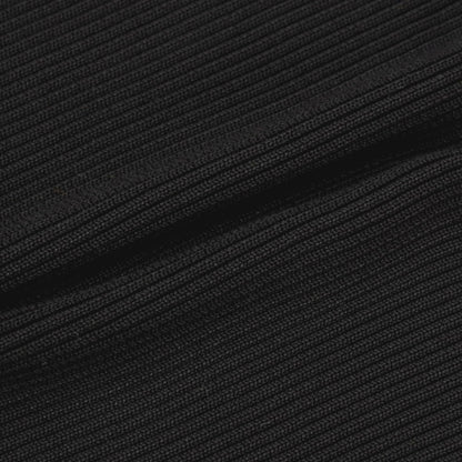 【中古】バレンシアガ BALENCIAGA GARDE-ROBE シルク ハイネック リブニット ブラック【サイズM】【 状態ランクA 】【 メンズ 】