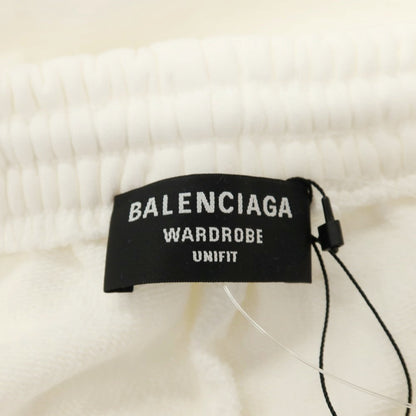 【SALE10%OFF/返品不可】【中古】【未使用】バレンシアガ BALENCIAGA WARDROBE UNIFIT コットン スウェット ショートパンツ ホワイト【 サイズS 】【 状態ランクS 】【 ユニセックス 】