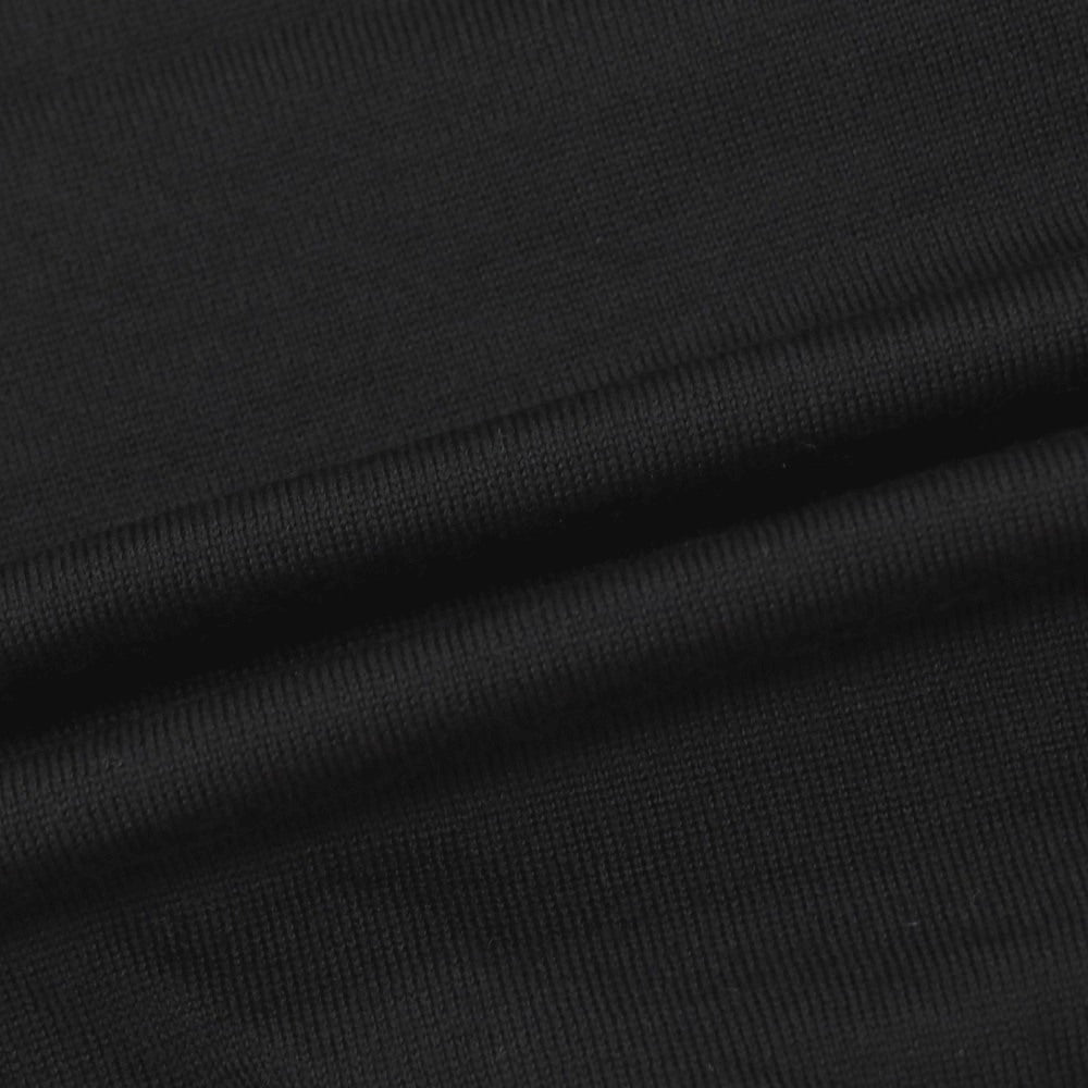 【中古】【未使用】サンローランパリ SAINT LAURENT PARIS ハイゲージ ウール クルーネックニット ブラック【サイズL】【 状態ランクS 】【 メンズ 】