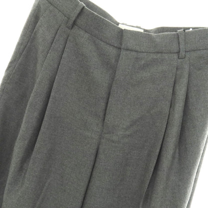【中古】【未使用】サンローラン SAINT LAURENT カシミヤ ドレススラックスパンツ グレー【サイズ48】【 状態ランクS 】【 メンズ 】
