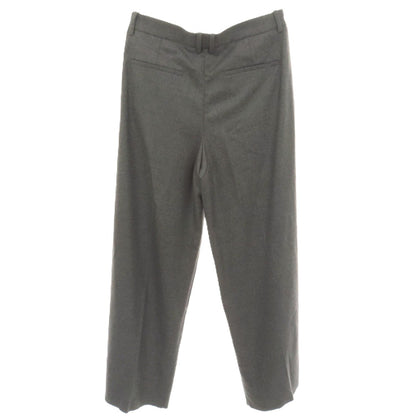 【中古】【未使用】サンローラン SAINT LAURENT カシミヤ ドレススラックスパンツ グレー【サイズ48】【 状態ランクS 】【 メンズ 】