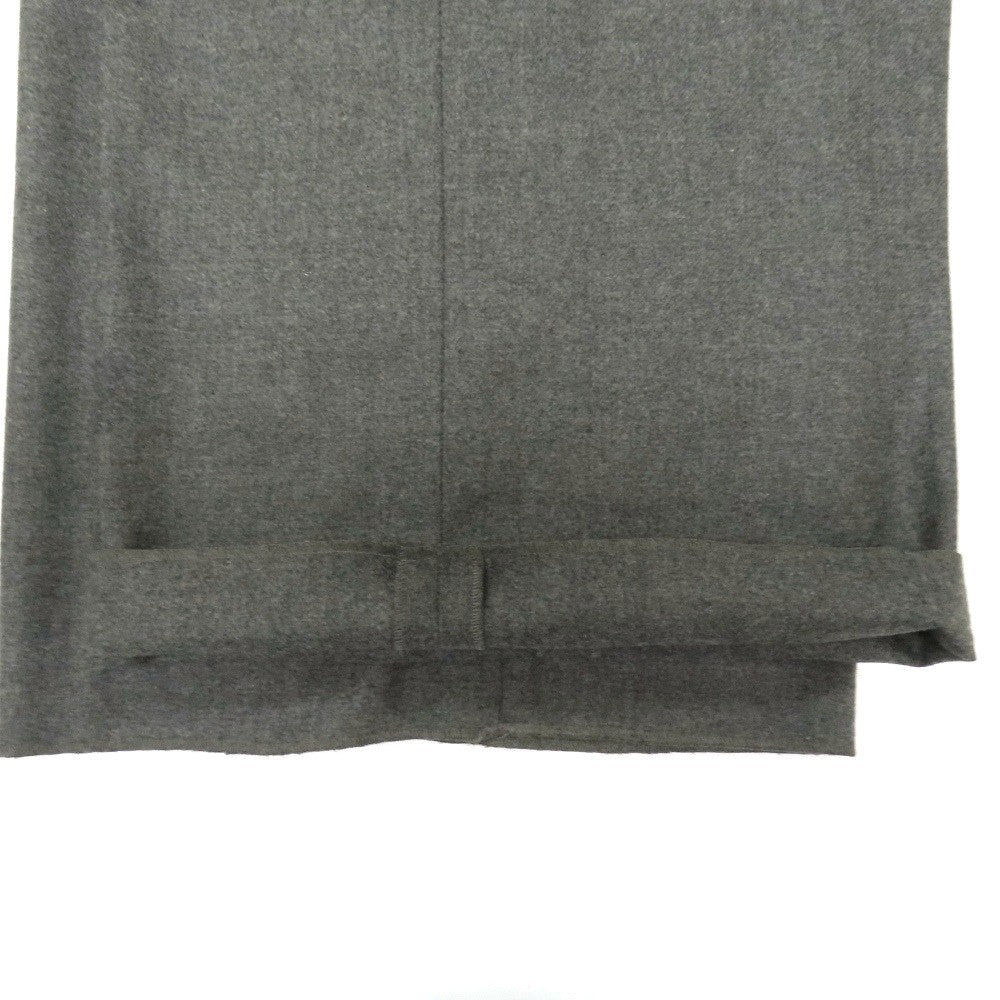 【中古】【未使用】サンローラン SAINT LAURENT カシミヤ ドレススラックスパンツ グレー【サイズ48】【 状態ランクS 】【 メンズ 】