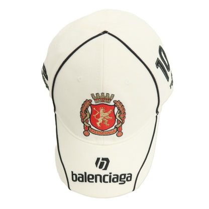 【中古】【未使用】バレンシアガ BALENCIAGA Tokyo Cap ベースボールキャップ 帽子 ホワイト【サイズL（59cm）】【 状態ランクS 】【 メンズ 】