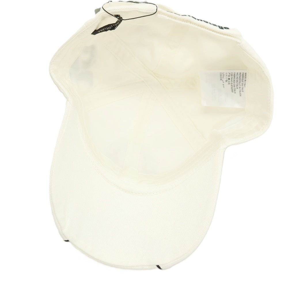 【中古】【未使用】バレンシアガ BALENCIAGA Tokyo Cap ベースボールキャップ 帽子 ホワイト【サイズL（59cm）】【 状態ランクS 】【 メンズ 】