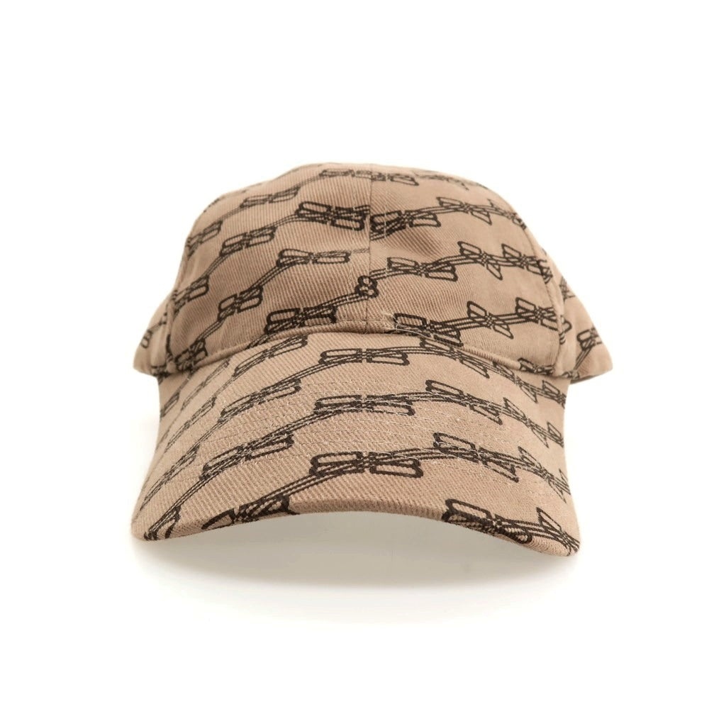 【中古】【未使用】バレンシアガ BALENCIAGA BB MONOGRAM CAP ベースボールキャップ 帽子 ブラウン【サイズL（59cm）】【 状態ランクS 】【 メンズ 】