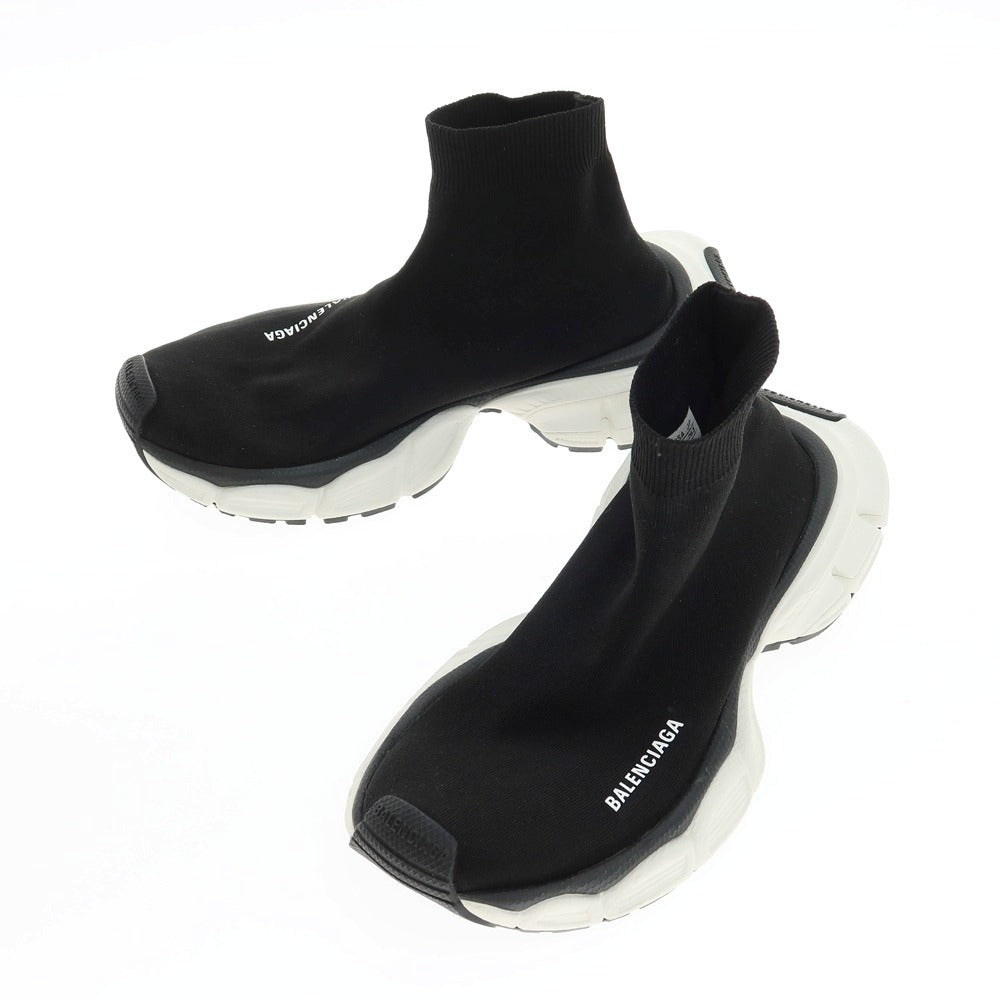 【中古】【未使用】バレンシアガ BALENCIAGA 3XL SOCK リサイクルニット スニーカー ブラック【サイズ26.5】【 状態ランクS 】【 メンズ 】