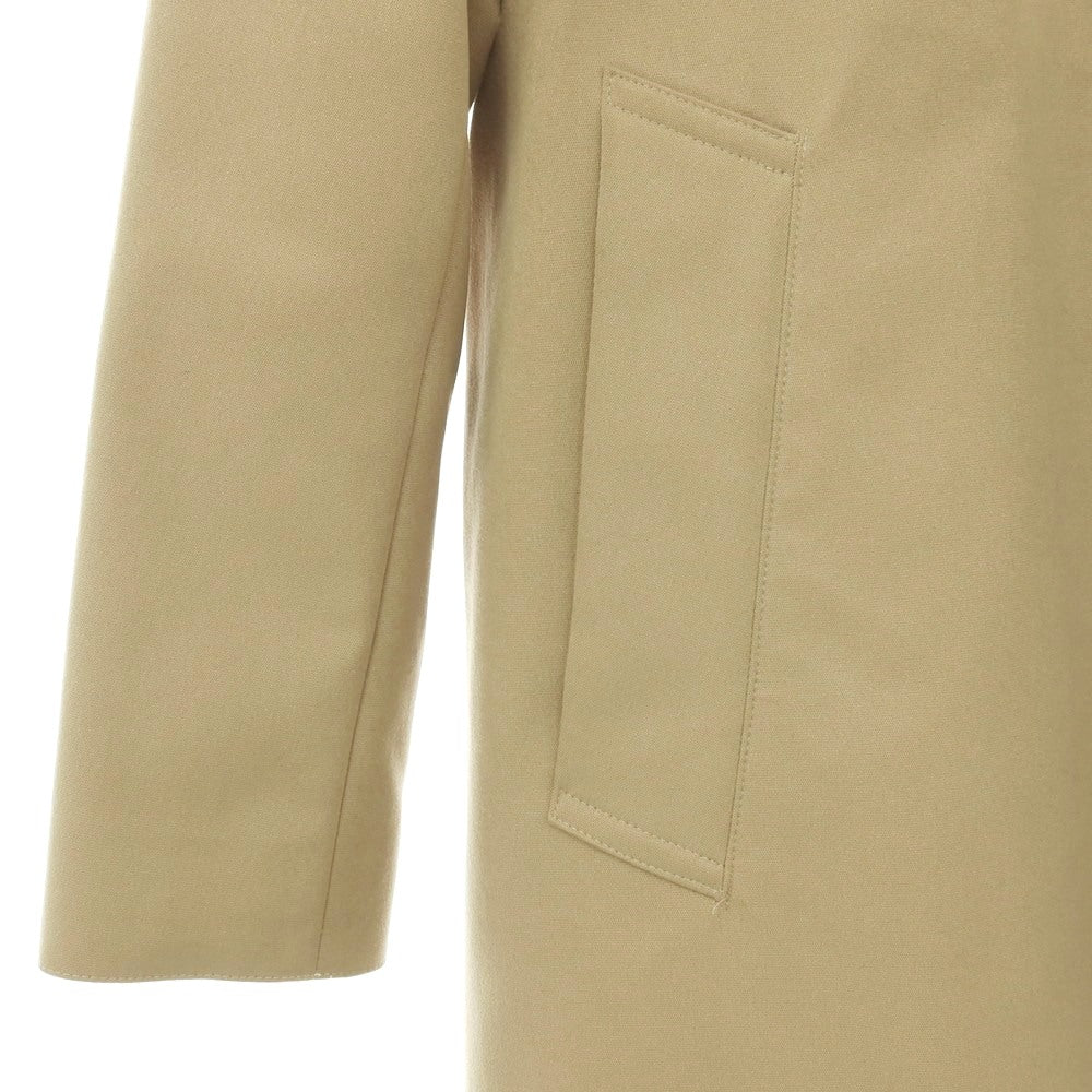 【中古】マッキントッシュフィロソフィー MACKINTOSH PHILOSOPHY TROTTER ポリエステル ステンカラーコート ベージュ【サイズ38】【 状態ランクC 】【 メンズ 】[BPD]