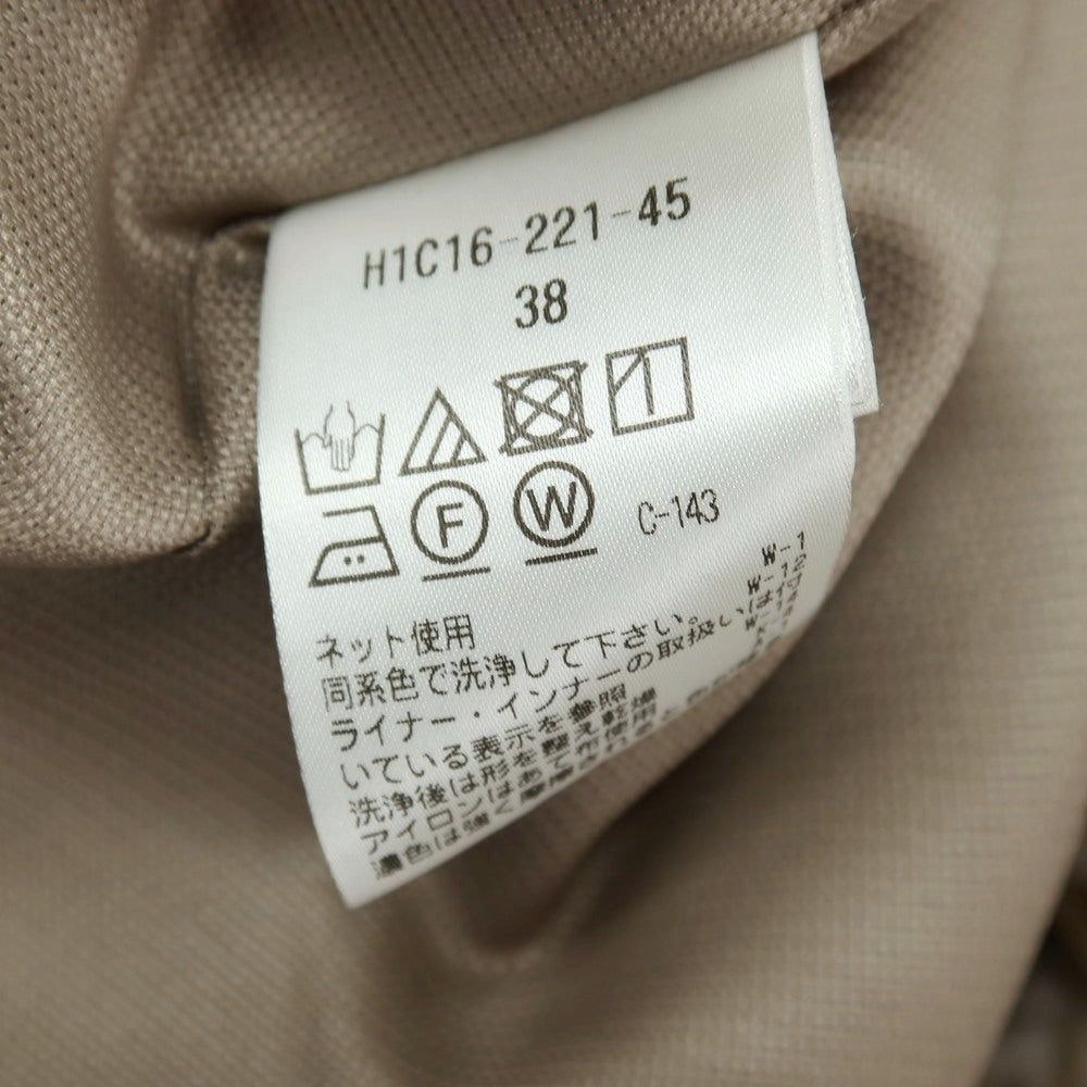 【中古】マッキントッシュフィロソフィー MACKINTOSH PHILOSOPHY TROTTER ポリエステル ステンカラーコート ベージュ【サイズ38】【 状態ランクC 】【 メンズ 】[BPD]