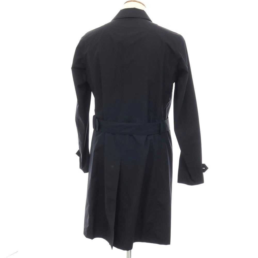 【中古】【未使用】ヘルノ Herno Laminar GORE-TEX ポリエステル ステンカラーコート ネイビー【サイズ46】【 状態ランクS 】【 メンズ 】