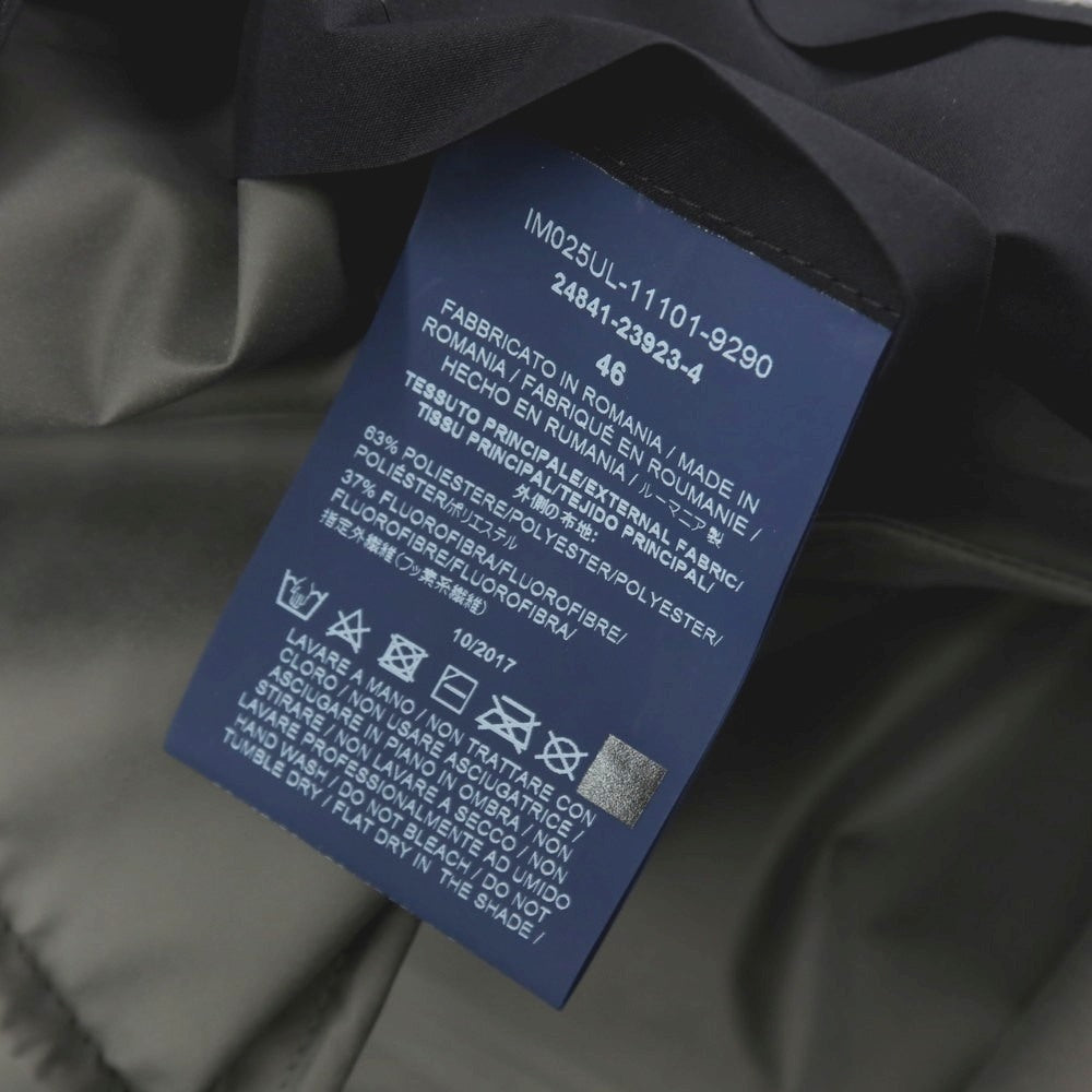 【中古】【未使用】ヘルノ Herno Laminar GORE-TEX ポリエステル ステンカラーコート ネイビー【サイズ46】【 状態ランクS 】【 メンズ 】