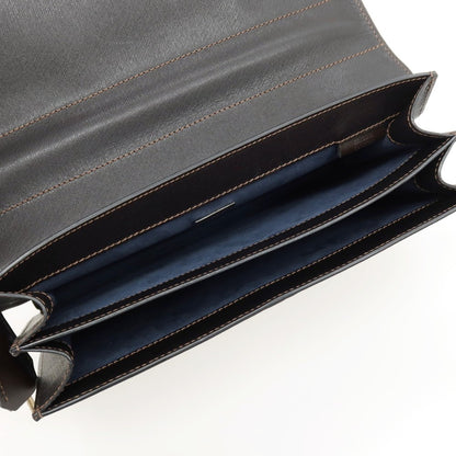 【中古】ダンヒル Dunhill 牛革 セカンドバッグ ダークブラウン【 状態ランクA 】【 メンズ 】