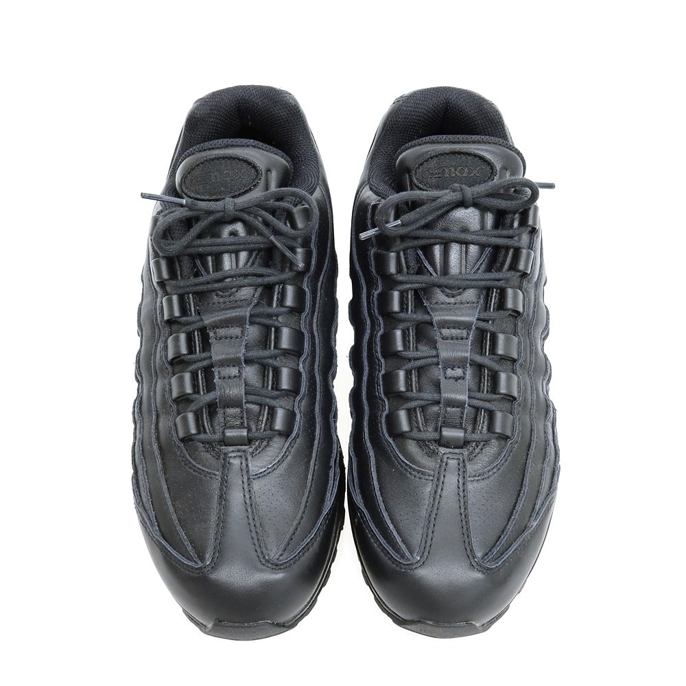 【中古】ナイキ NIKE AIR MAX 95 BIG BUBBLE レザー スニーカー ブラック【サイズ26.5】【 状態ランクA 】【 メンズ 】