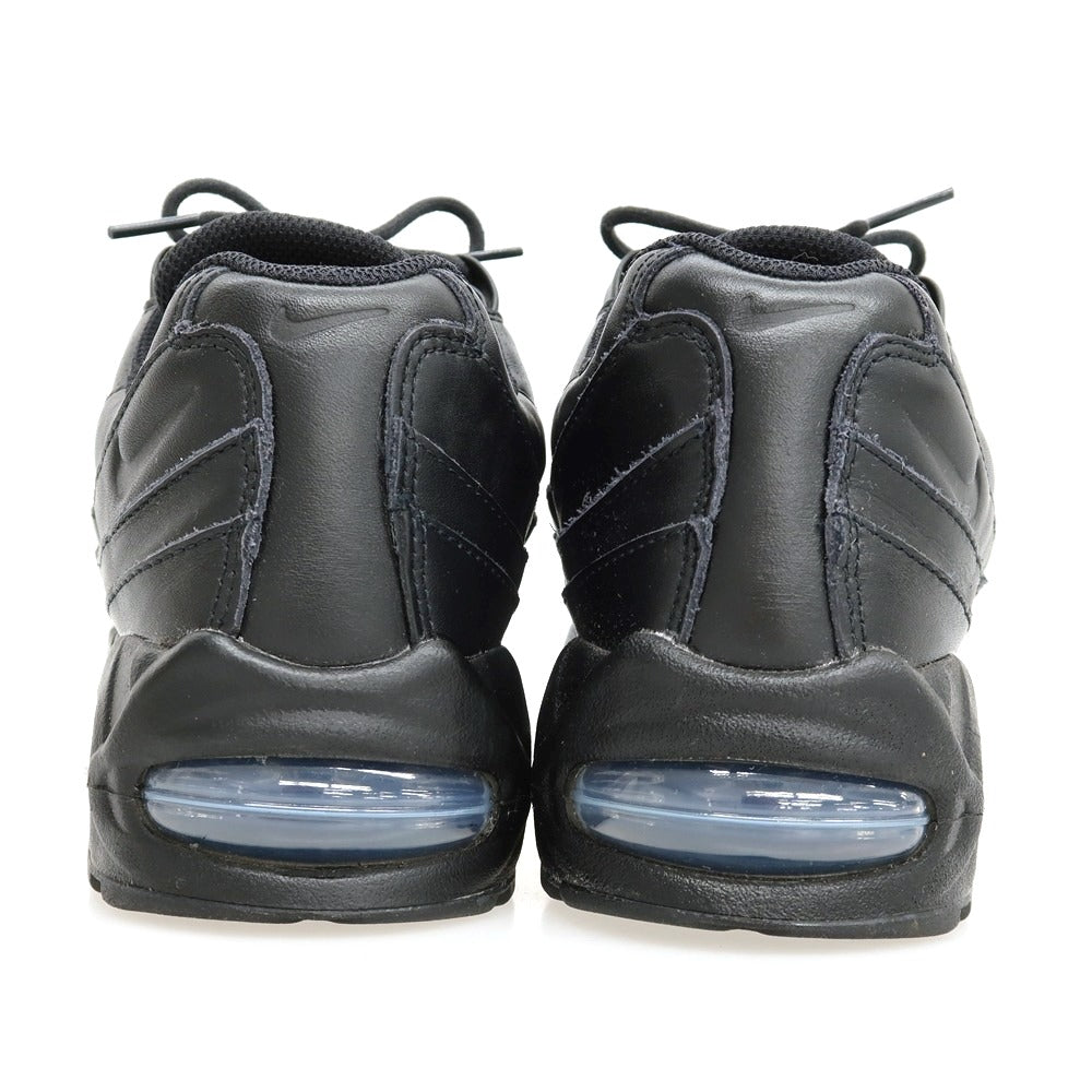 【中古】ナイキ NIKE AIR MAX 95 BIG BUBBLE レザー スニーカー ブラック【サイズ26.5】【 状態ランクA 】【 メンズ 】