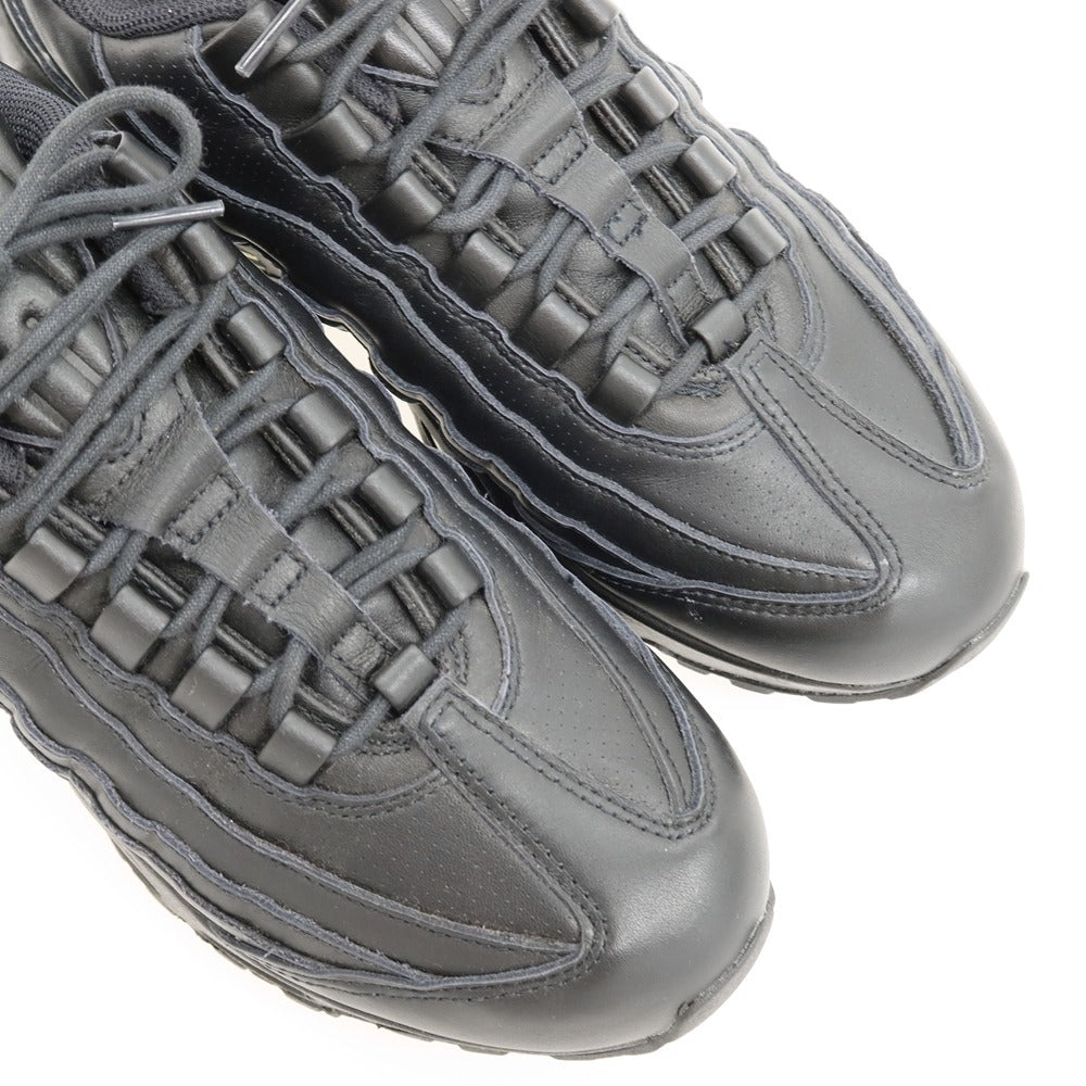 【中古】ナイキ NIKE AIR MAX 95 BIG BUBBLE レザー スニーカー ブラック【サイズ26.5】【 状態ランクA 】【 メンズ 】