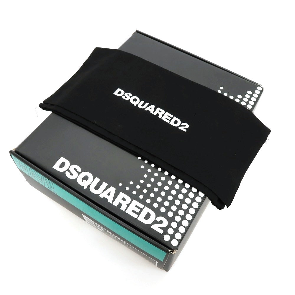 【新品アウトレット】ディースクエアード DSQUARED2 Wave スエード系 スニーカー ブラック【サイズ42】【 状態ランクN- 】【 メンズ 】