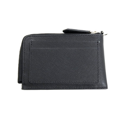 【新品】ディースクエアード DSQUARED2 サフィアーノレザー Neck Wallets ネックストラップ付き財布 ブラック【 状態ランクN 】【 メンズ 】