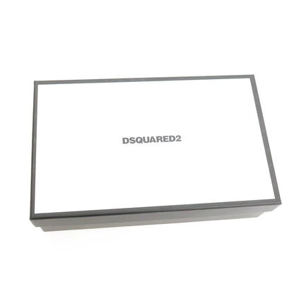 【新品】ディースクエアード DSQUARED2 サフィアーノレザー Neck Wallets ネックストラップ付き財布 ブラック【 状態ランクN 】【 メンズ 】