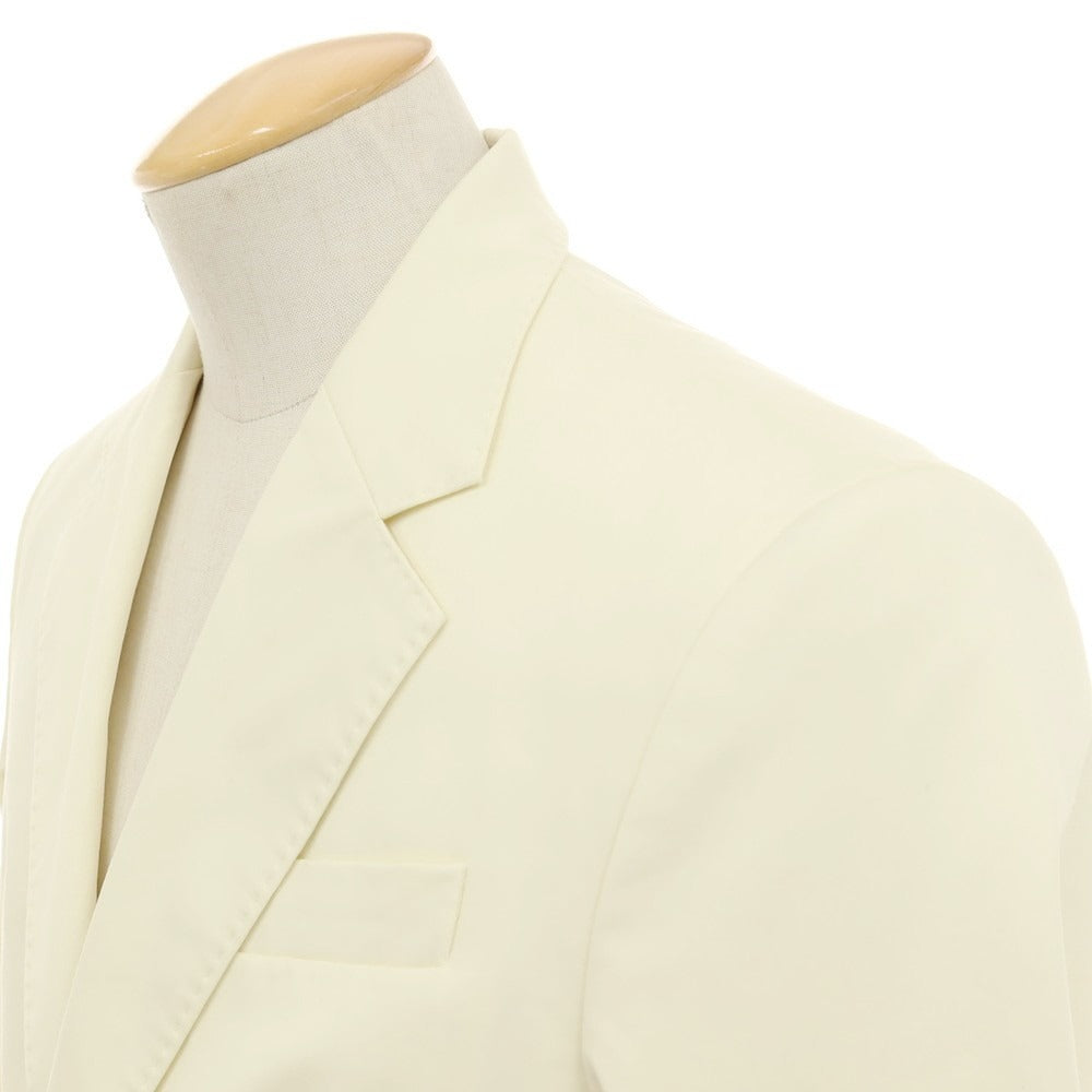 【新品】ディースクエアード DSQUARED2 CAPRI ツイルコットンポリウレタン 2つボタンスーツ セットアップ アイボリー【サイズ42】【 状態ランクN 】【 メンズ 】