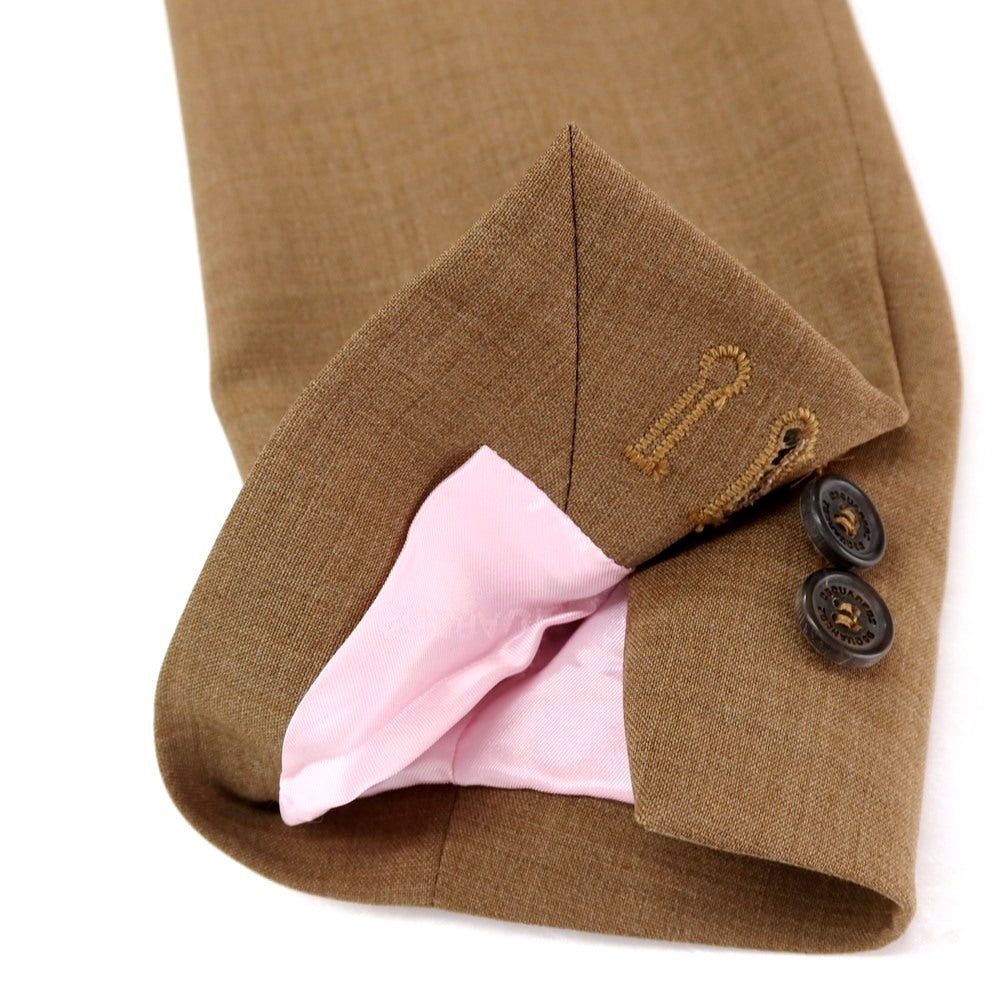 【新品】ディースクエアード DSQUARED2 CIPRO ウール 2つボタンスーツ ブラウン【サイズ42】【 状態ランクN 】【 メンズ 】