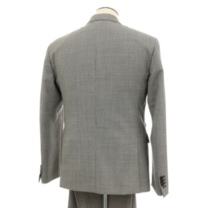 【新品アウトレット】ディースクエアード DSQUARED2 LONDON ウール ハウンドトゥース 2つボタンスーツ セットアップ グレー【サイズ52】【 状態ランクN- 】【 メンズ 】